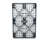 Пластиковый паллет 1200x800x140 мм перфорированный на ножках с бортиком